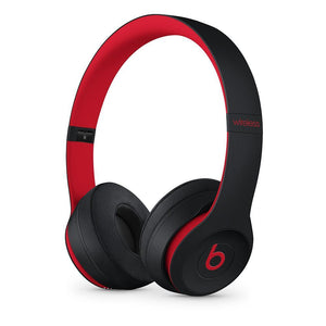 Solo 3 Beats Wireless Headphones - Black Red