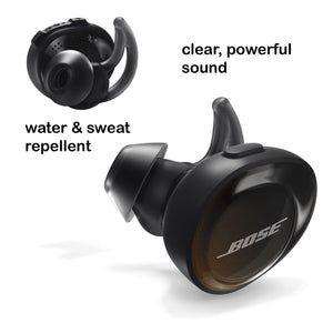 Bose SoundSport Free Wireless In-ear Headphones - Black