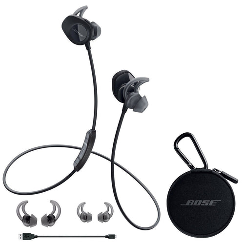 Bose SoundSport Wireless In-Ear Bluetooth Headphones NFC - Black