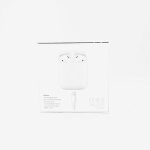 Apple AirPods White In-Ear Wireless Bluetooth Headsets Case MMEF2AM/A